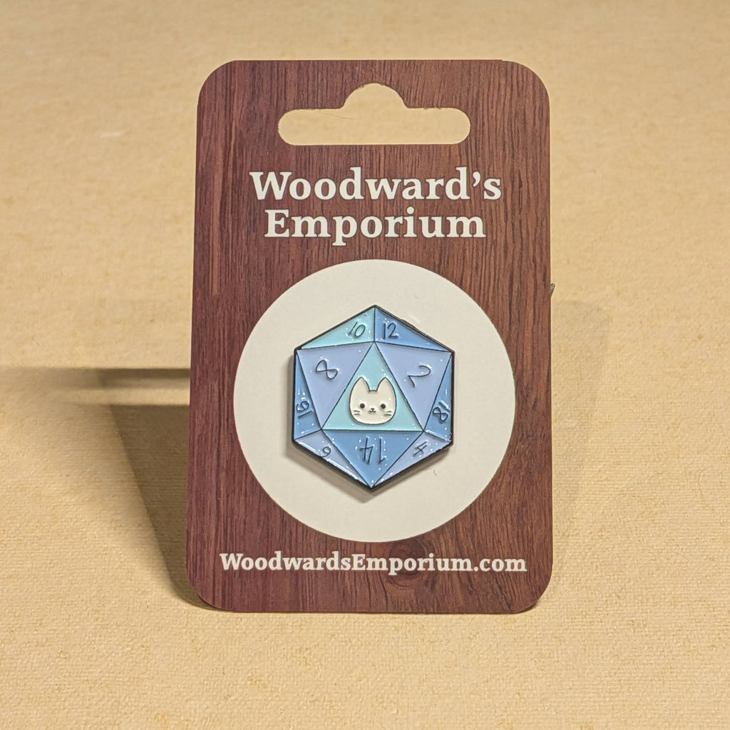 Natural Cat Pin Badge
