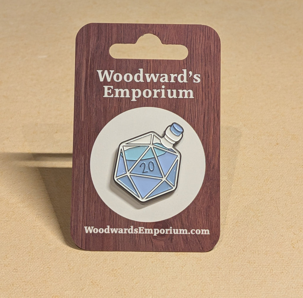 Critical Potion Pin Badge