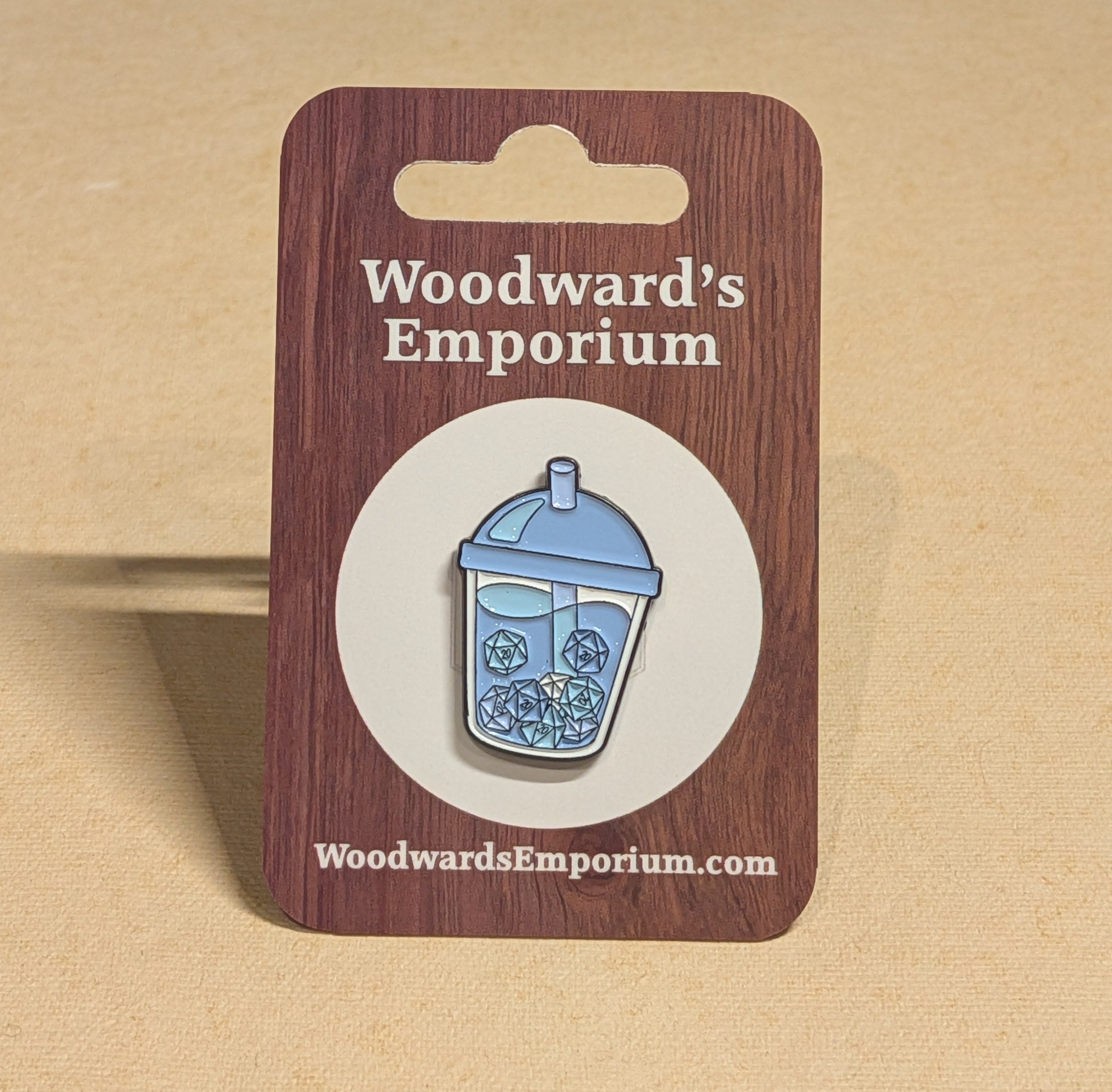 Bubble Dice Pin Badge