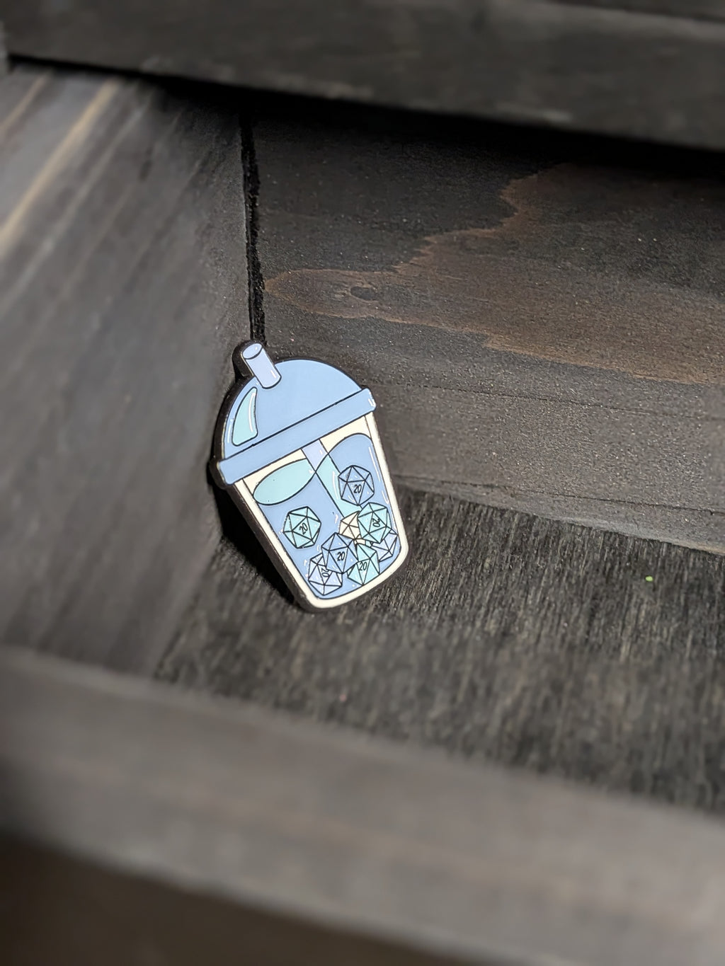 Bubble Dice Pin Badge