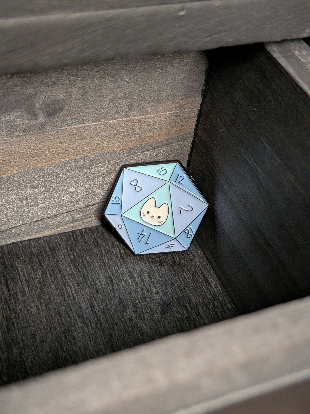 Natural Cat Pin Badge