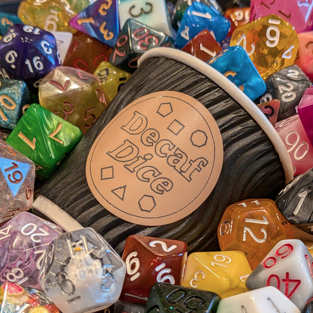 Decaf Dice Random Scoop