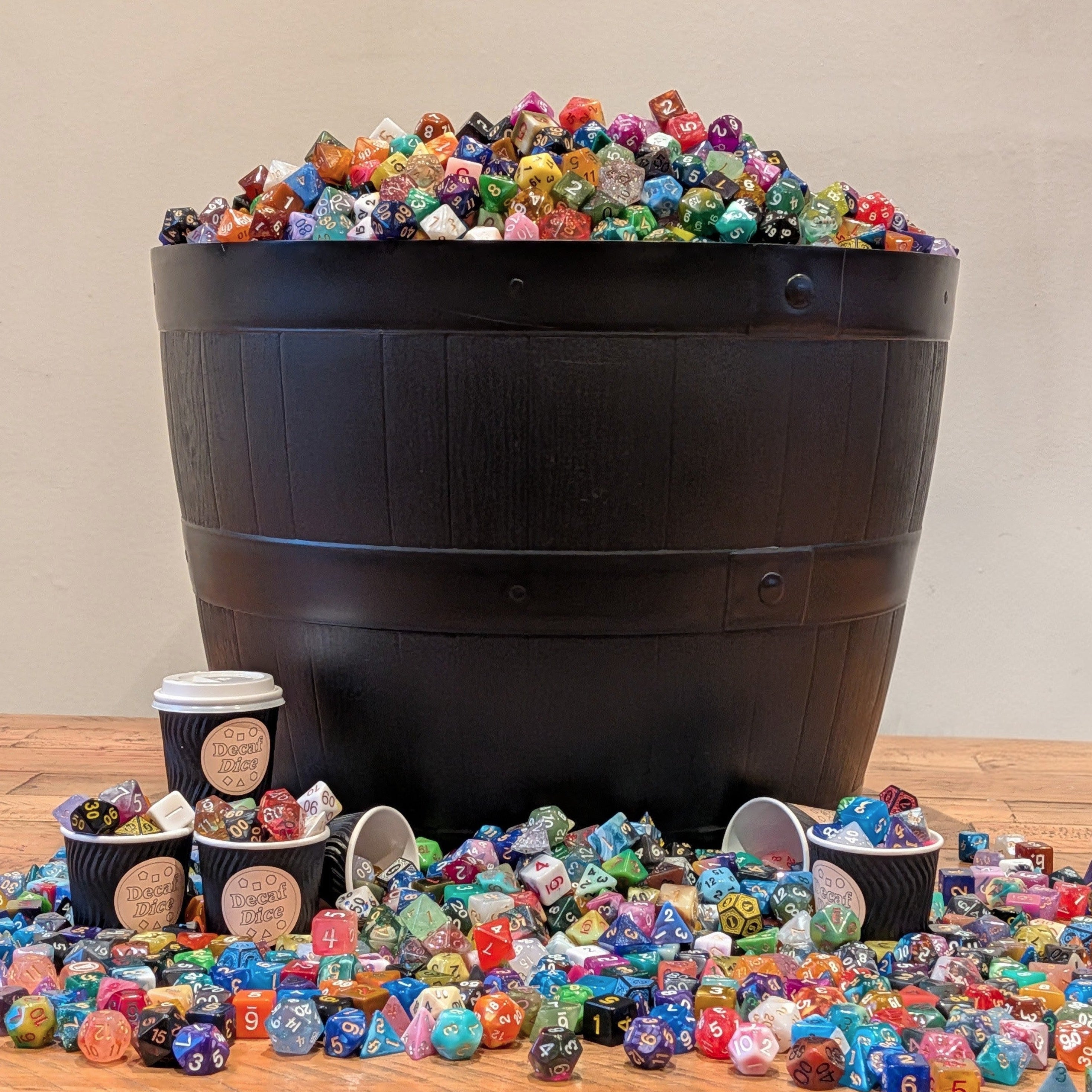 Decaf Dice Random Scoop