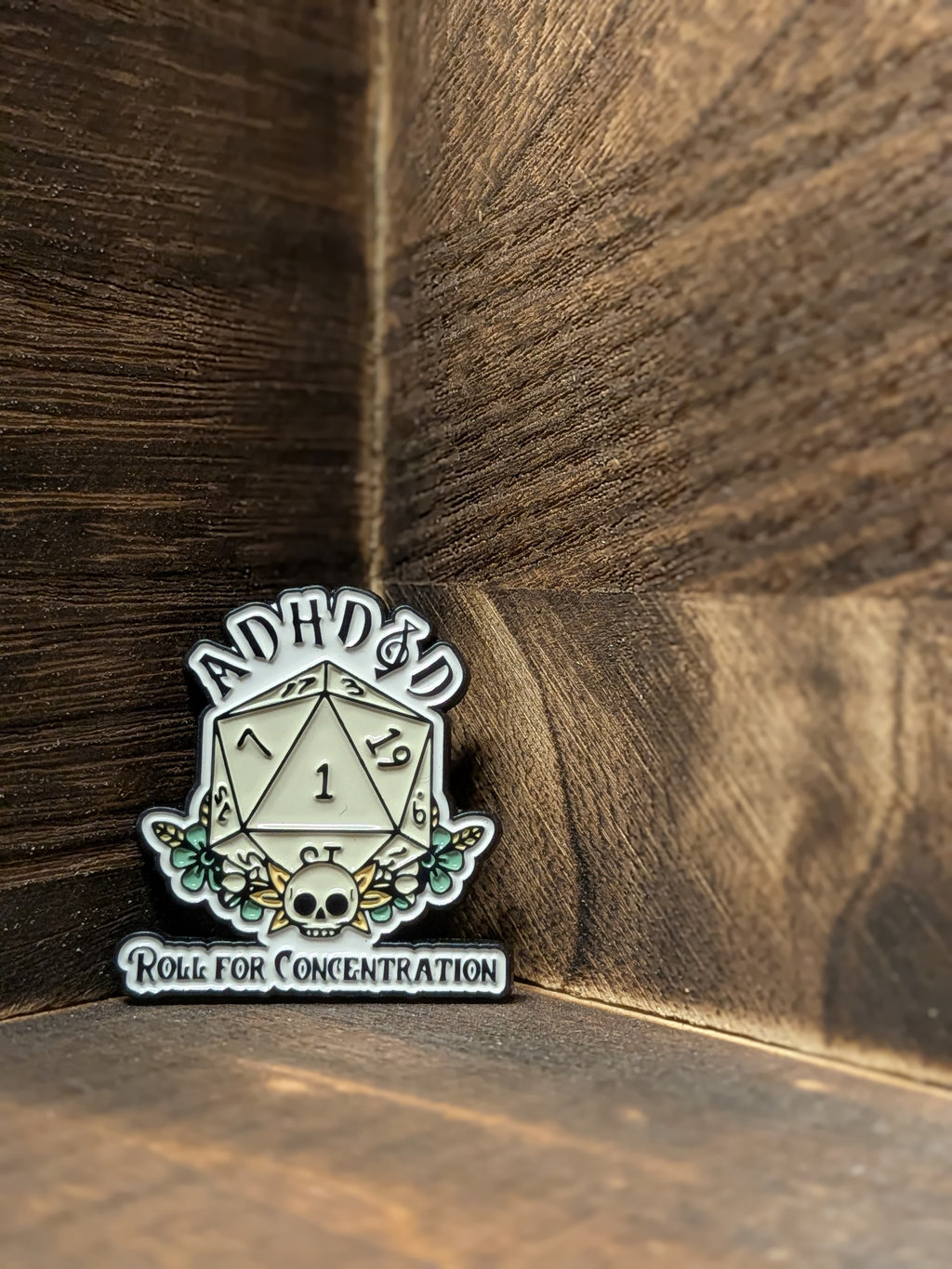 ADHD&D Pin Badge