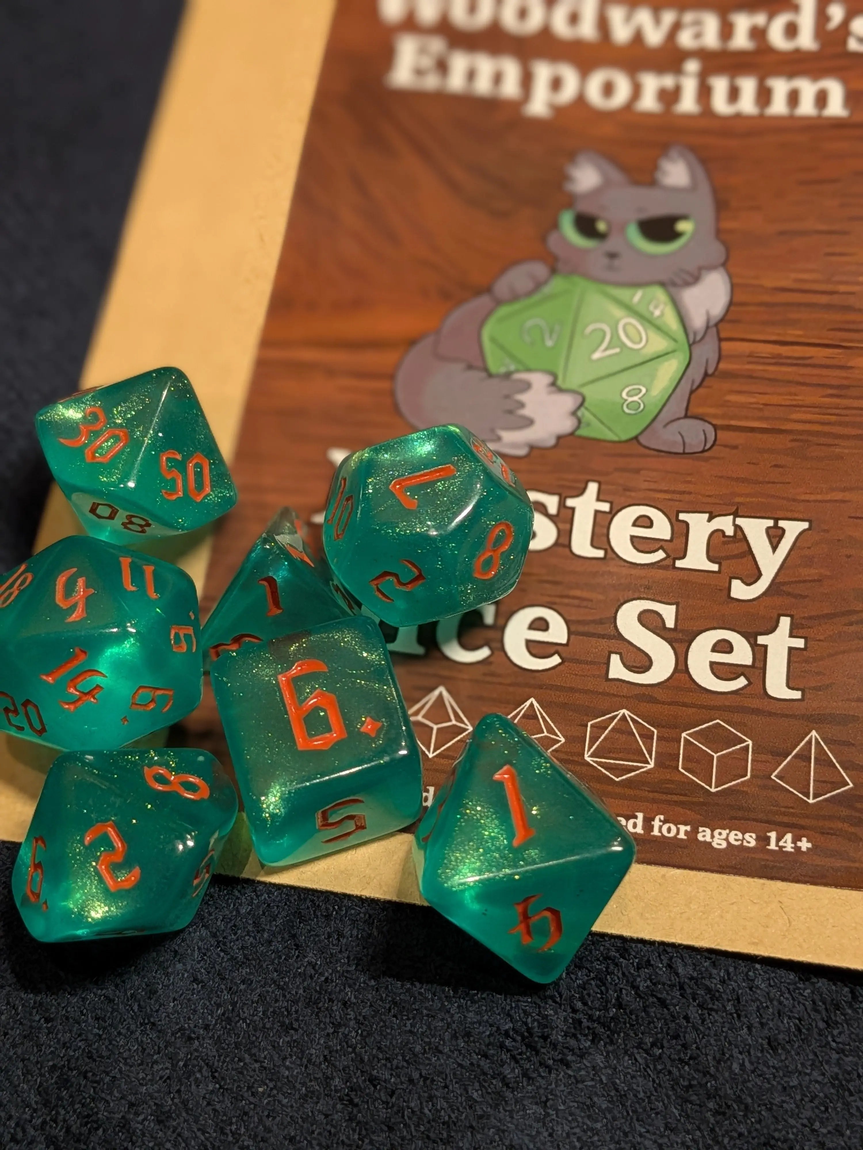 Mystery Dice Set Woodward's Emporium