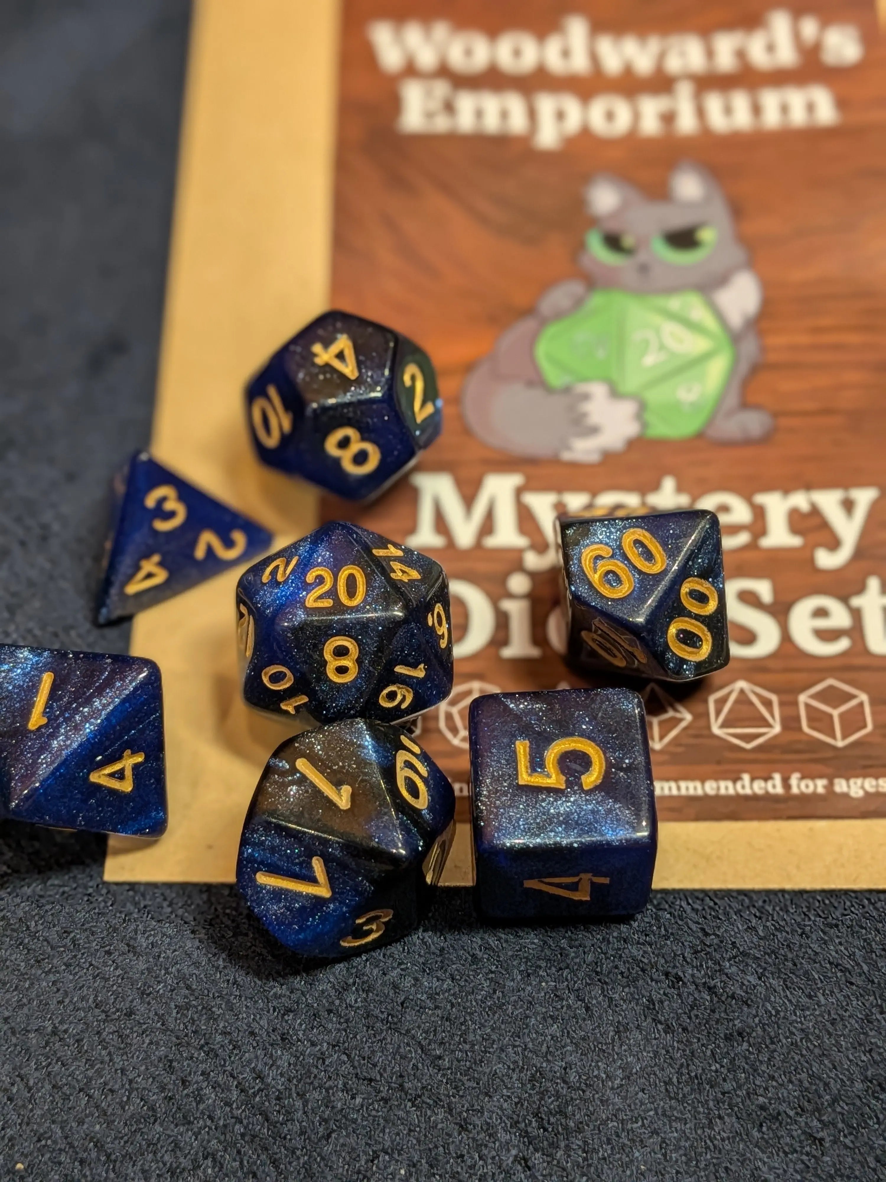 Mystery Dice Set Woodward's Emporium