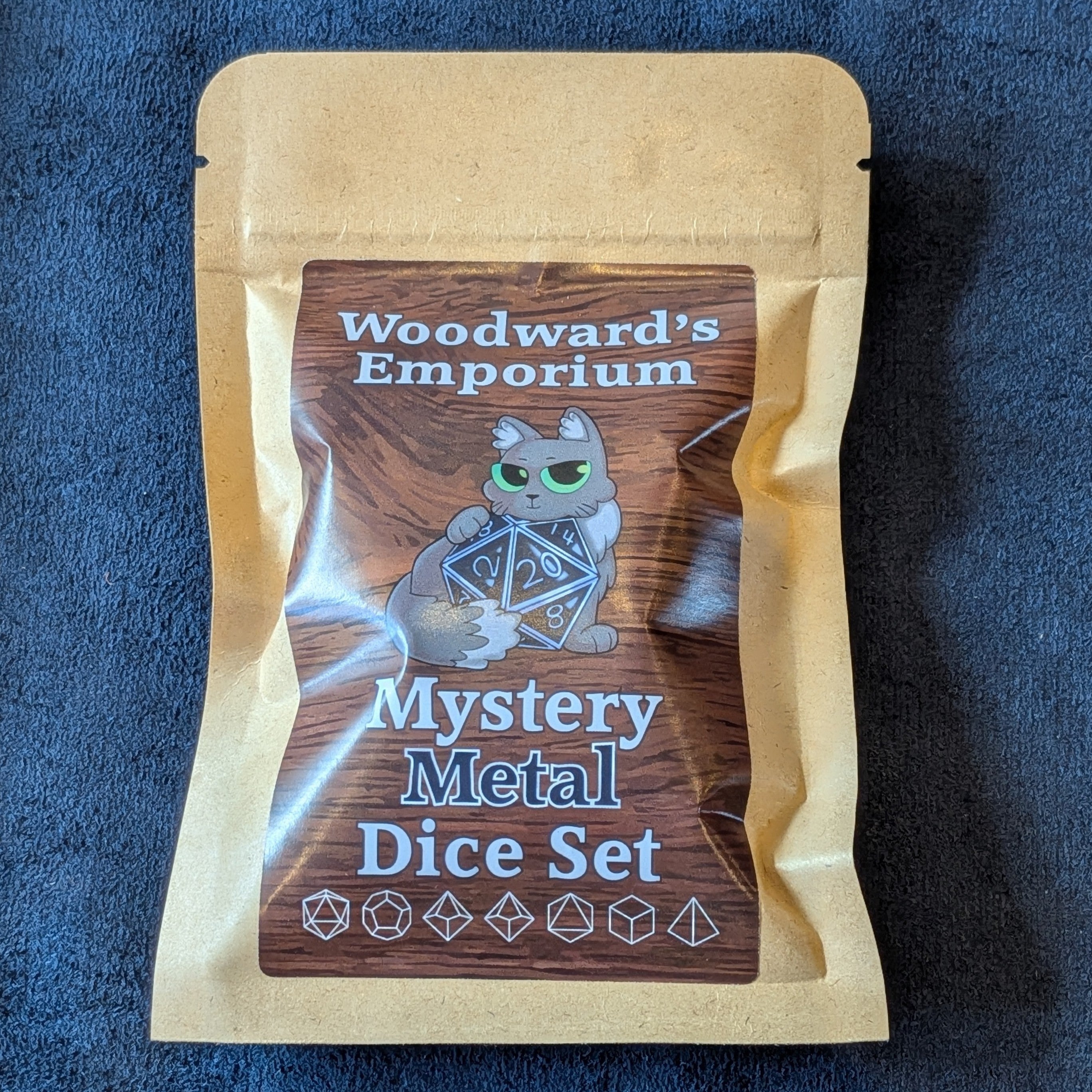 Mystery Metal Dice Set