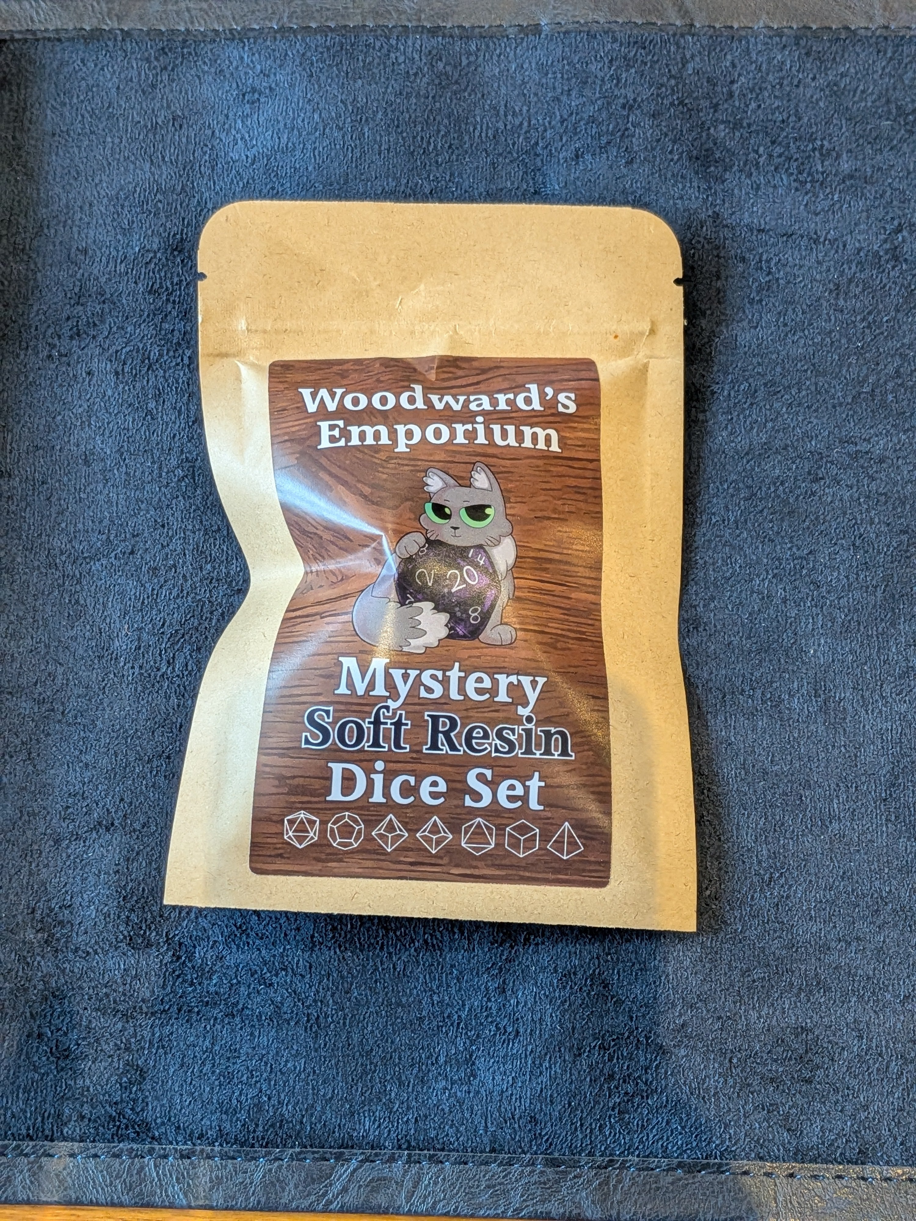 Mystery Soft Resin Dice Set