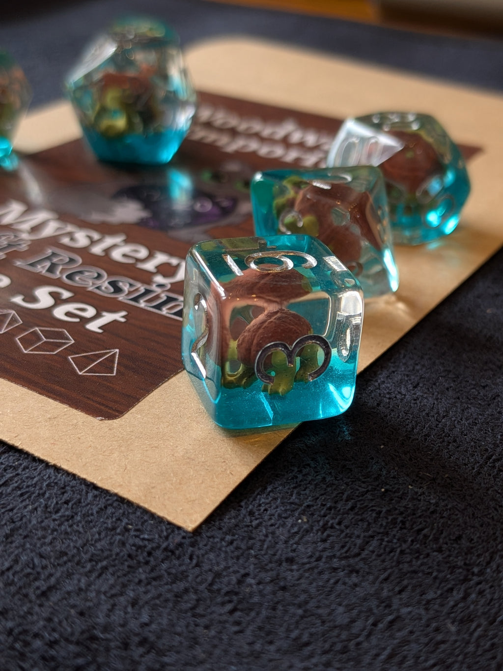 Mystery Soft Resin Dice Set