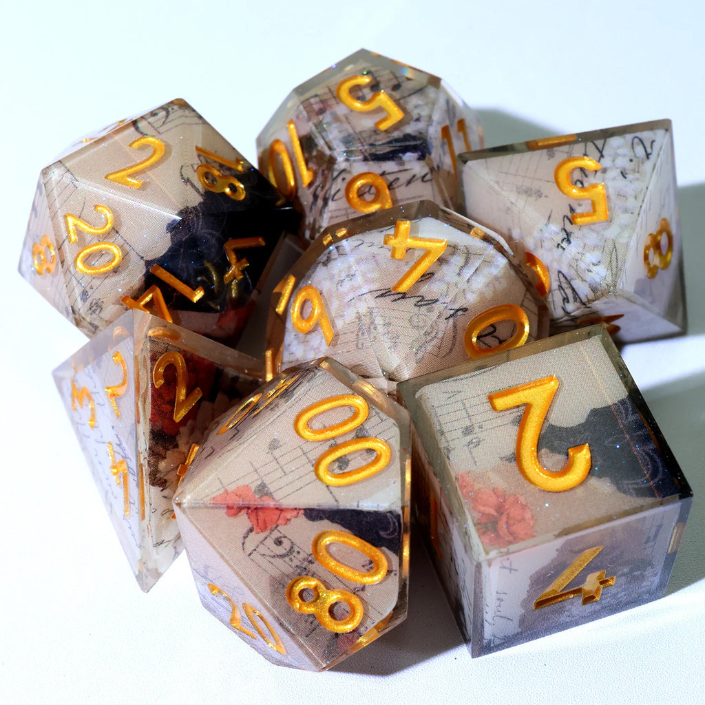 Bardic Inspiration - Resin Dice Set