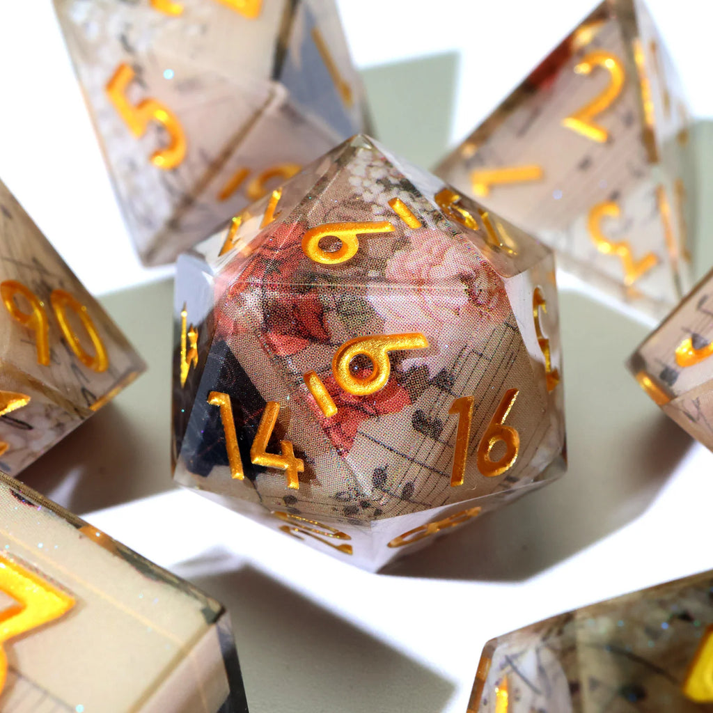 Bardic Inspiration - Resin Dice Set