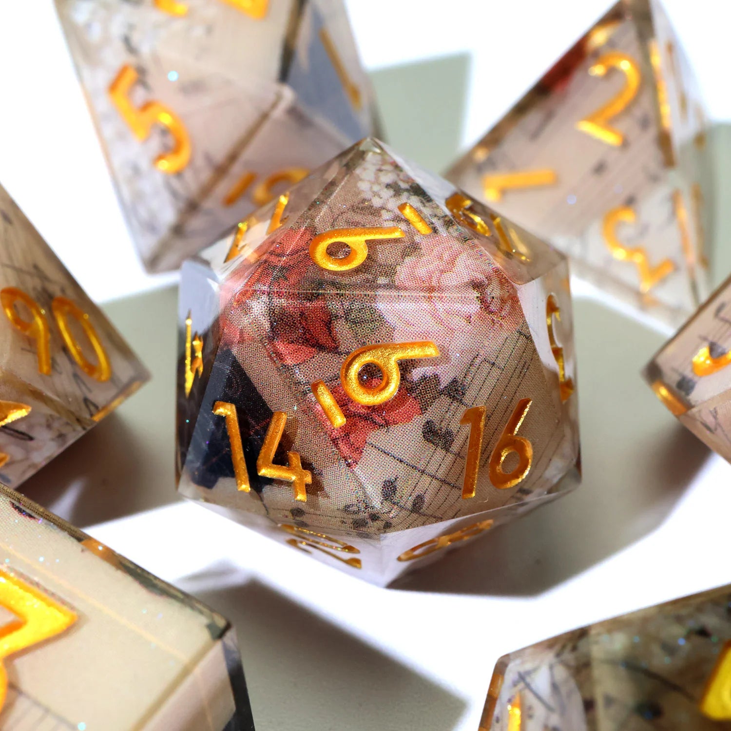 Bardic Inspiration - Resin Dice Set