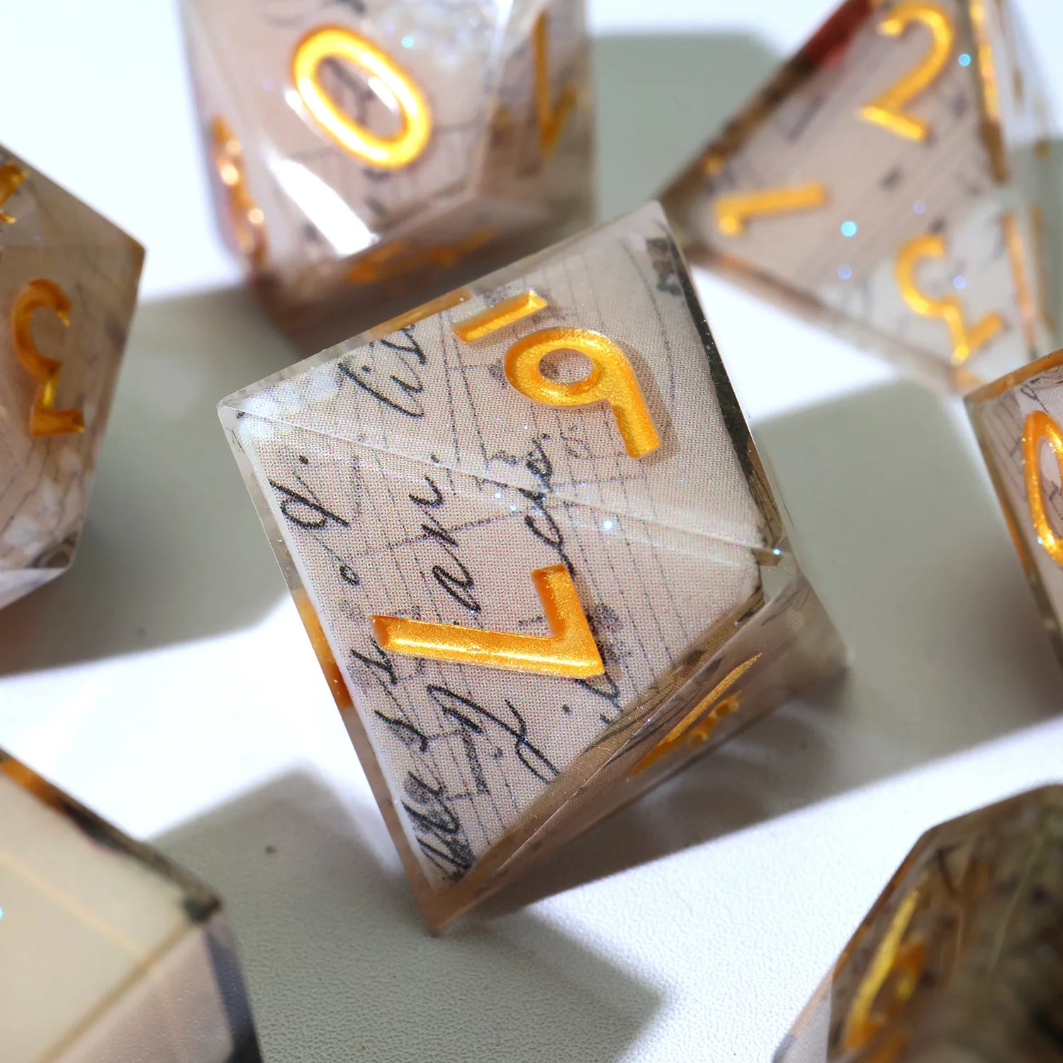 Bardic Inspiration - Resin Dice Set